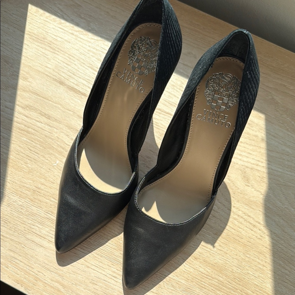 Vince Camuto Elegant Black Heels